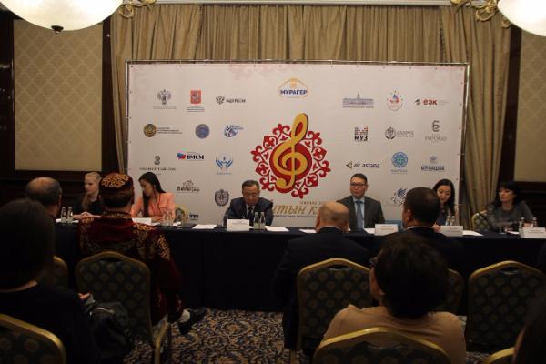 В Москве состоялась пресс-конференция в честь открытия музыкального фестиваля «Алтын кyз-2017» 