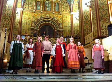 Сводный концерт детских национальных и религиозных хоров России