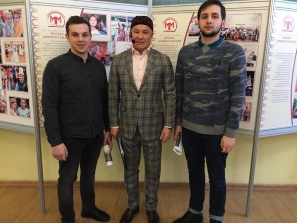 Благодарность от Татарской национально-культурной автономии города Москвы 