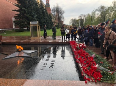 Представители национальных культурных организаций и автономий Москвы почтили память погибших в Великой Отечественной Войне