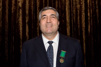 И.А.Агакишиев награжден медалью «Терегги»