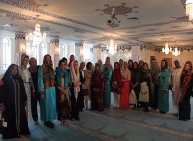 В Московской Соборной мечети состоялась встреча с супругами Глав дипломатических миссий
