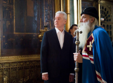 Мэр Москвы Сергей Семенович Собянин впервые посетил старообрядческую Рогожскую слободу