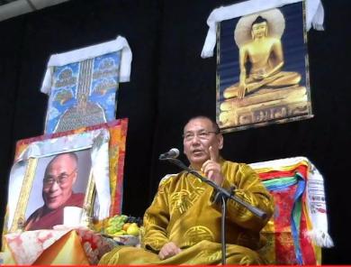 Московский Буддийский Центр Ламы Цонкапы организовал учения геше (буддийский ученый-монах) Джампа Тинлея в Москве