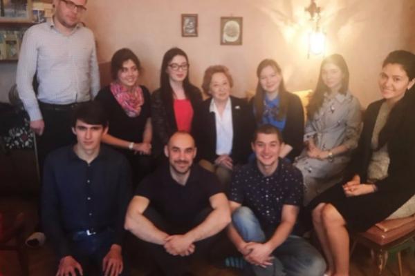 Татарская молодежь побывала в гостях у дочери Мусы Джалиля