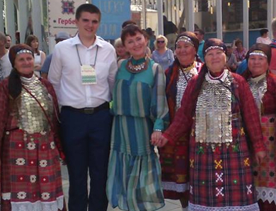 В Москве во второй раз прошел удмуртский национальный праздник Гербер