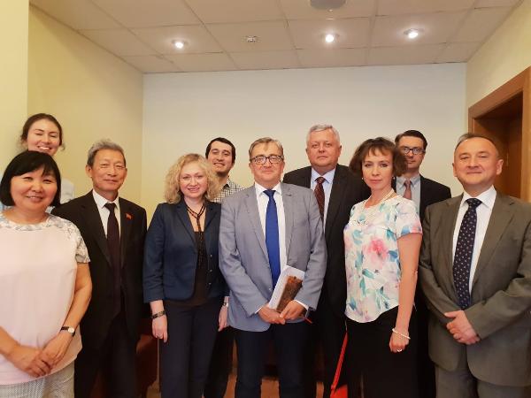 Рабочая встреча с представителями Министерства иностранных дел Российской Федерации 