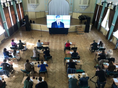 В Татарском культурном центр Москвы прошла традиционная акция «Татарча диктант»