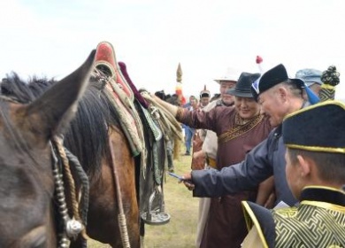 В Туве отметили народный праздник "Наадым"